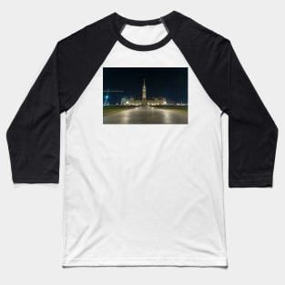 Canada's Parliament Buildings at night Baseball T-Shirt